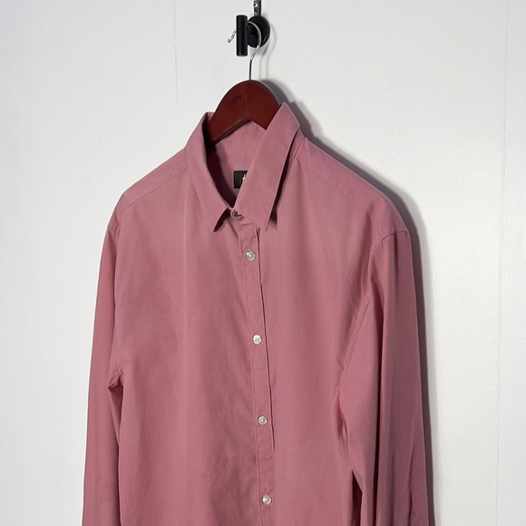 H&M | Mens Easy Iron Slim Fit Long Sleeve Button Down Dress Shirt | XL - Picture 6 of 6